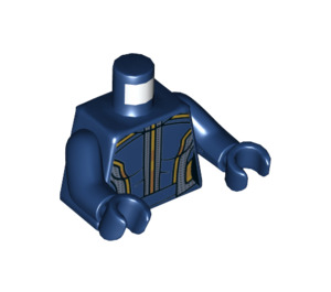 LEGO Bleu foncé Ayesha Minifig Torse (973 / 76382)