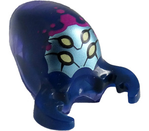 LEGO Dark Blue Beetlezoid Head