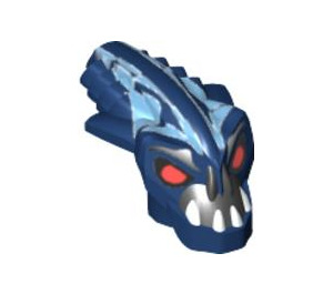 LEGO Dark Blue Bionicle Barraki Takadox Head (59532)