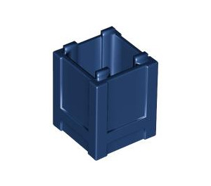 LEGO Dark Blue Box 2 x 2 x 2 Crate (61780)