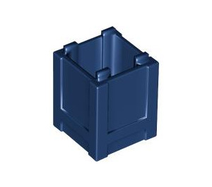 LEGO Bleu foncé Boîte 2 x 2 x 2 Caisse (61780)