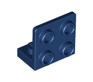 LEGO Dark Blue Bracket 1 x 2 - 2 x 2 Up (99207)