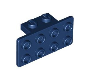 LEGO Dark Blue Bracket 1 x 2 - 2 x 4 (21731 / 93274)