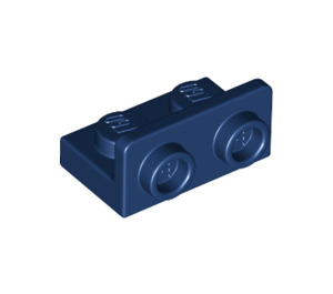 LEGO Dark Blue Bracket 1 x 2 with 1 x 2 Up (99780)