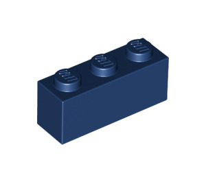 LEGO Dark Blue Brick 1 x 3 (3622 / 45505)