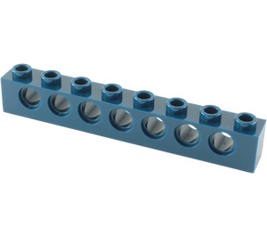 LEGO Dark Blue Brick 1 x 8 with Holes (3702)