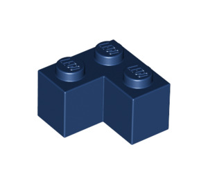 LEGO Dark Blue Brick 2 x 2 Corner (2357)