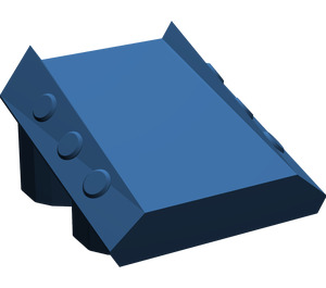 LEGO Dark Blue Brick 2 x 2 with Flanges and Pistons (30603)