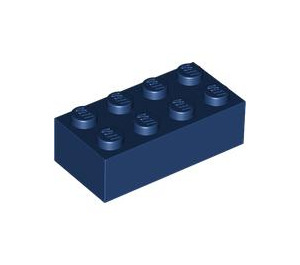 LEGO Dark Blue Brick 2 x 4 (3001 / 72841)