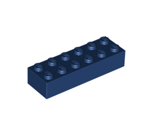 LEGO Donkerblauw Steen 2 x 6 (2456 / 44237)
