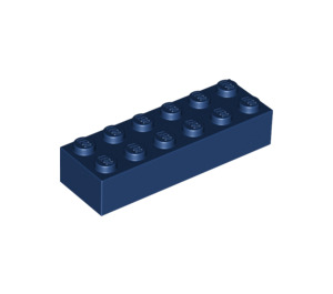 LEGO Ciemny niebieski Cegła 2 x 6 (2456 / 44237)