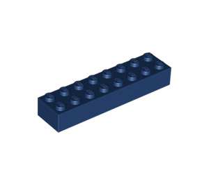 LEGO Donkerblauw Steen 2 x 8 (3007 / 93888)