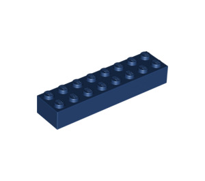 LEGO Blu scuro Mattoncino 2 x 8 (3007 / 93888)