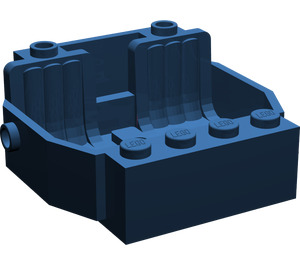 LEGO Dark Blue Car Base 4 x 5 with 2 Seats (30149)