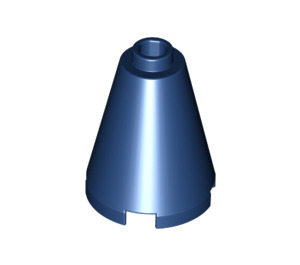 LEGO Dark Blue Cone 2 x 2 x 2 (Open Stud) (3942 / 14918)