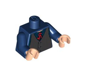 LEGO Donkerblauw Cruncher Blok Torso (973 / 76382)