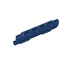 LEGO Dark Blue Curved Panel 11 x 3 with 10 Pin Holes (11954)