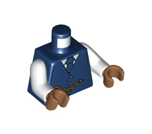 LEGO Dunkelblau Dale Minifig Torso (973 / 76382)