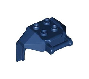 LEGO Dark Blue Design Brick 4 x 3 x 3 with 3.2 Shaft (27167)