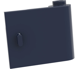 LEGO Dark Blue Door 1 x 3 x 2 Right with Hollow Hinge (92263)