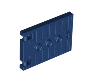 LEGO Blu scuro Porta 1 x 5 x 3 con Maniglia (93096)