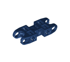 LEGO Dark Blue Double Ball Connector 5 with Vents (47296 / 61053)