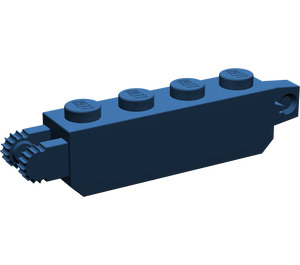 LEGO Dark Blue Hinge Brick 1 x 4 Locking Double (30387 / 54661)