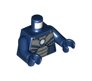 LEGO Dark Blue Iron Man Tazer Armor Minifig Torso (973 / 76382)
