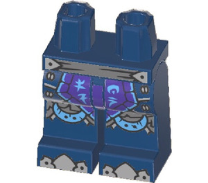 LEGO Dark Blue Jordana Legs (73200 / 105536)