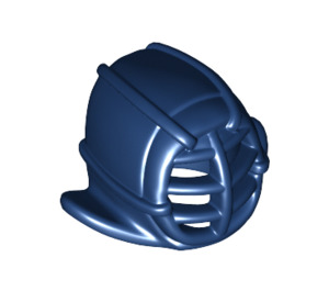 LEGO Dark Blue Kendo Helmet with Grille Mask (98130)