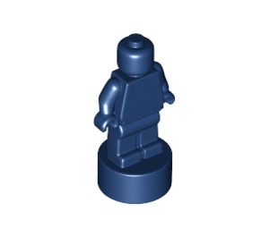 LEGO Dunkelblau Minifig Statuette (53017 / 90398)