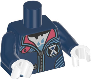 LEGO Dark Blue Minifig Torso (973)