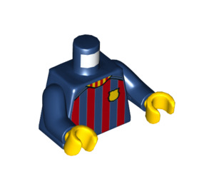 LEGO Tmavě modrá Minifigurka Trup (973 / 76382)