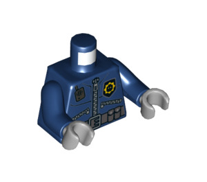 LEGO Dunkelblau Minifig Torso (973 / 76382)