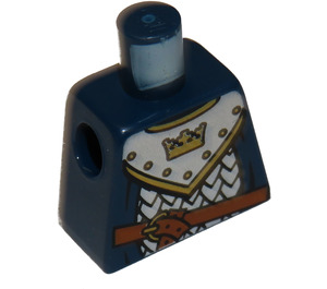 LEGO Blu scuro Minifigure Busti senza braccia con Decorazione (973)