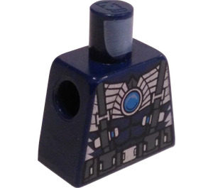 LEGO Azul oscuro Minifigura Torso sin brazos con Eglor (973)