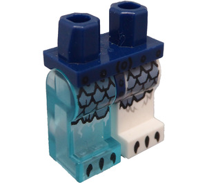 LEGO Blu scuro Minifigure Fianchi e gambe con Decorazione (3815 / 19834)