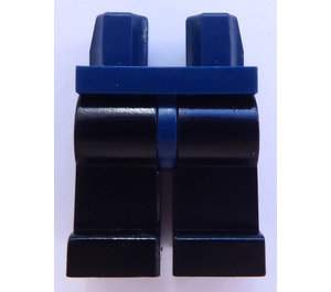 LEGO Dark Blue Minifigure Hips with Black Legs (73200 / 88584)