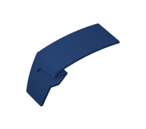 LEGO Dark Blue Mudguard Panel 3 Left (61071)