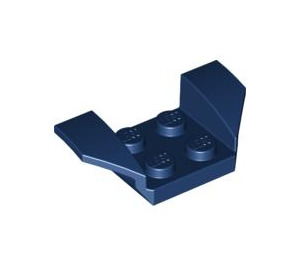 LEGO Dark Blue Mudguard Plate 2 x 2 with Flared Wheel Arches (41854)