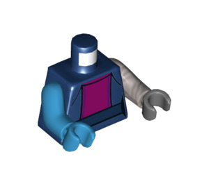 LEGO Dark Blue Nebula Minifig Torso (973 / 76382)
