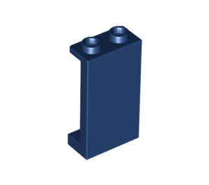 LEGO Bleu foncé Panneau 1 x 2 x 3 avec supports latéraux - tenons creux (35340 / 87544)