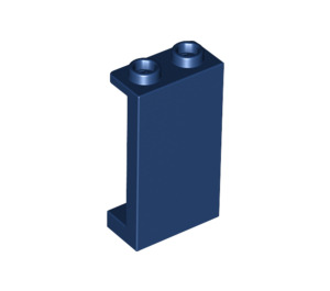 LEGO Bleu Foncé Panneau 1 x 2 x 3 avec supports latéraux - tenons creux (35340 / 87544)