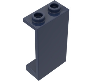 LEGO Dark Blue Panel 1 x 2 x 3 without Side Supports, Hollow Studs (2362 / 30009)