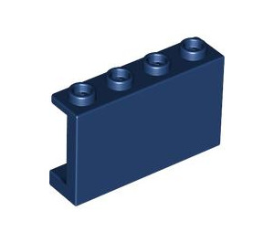 LEGO Donkerblauw Paneel 1 x 4 x 2 (14718)