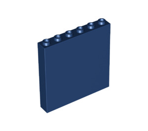 LEGO Bleu foncé Panneau 1 x 6 x 5 (35286 / 59349)