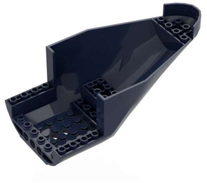 LEGO Dark Blue Plane Bottom 8 x 16 x 6 (67244)