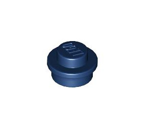 LEGO Dark Blue Plate 1 x 1 Round (6141 / 30057)