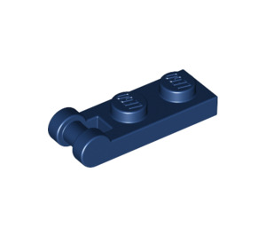 LEGO Donkerblauw Plaat 1 x 2 met Einde Staaf Handvat (60478)