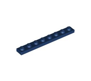 LEGO Dark Blue Plate 1 x 8 (3460)